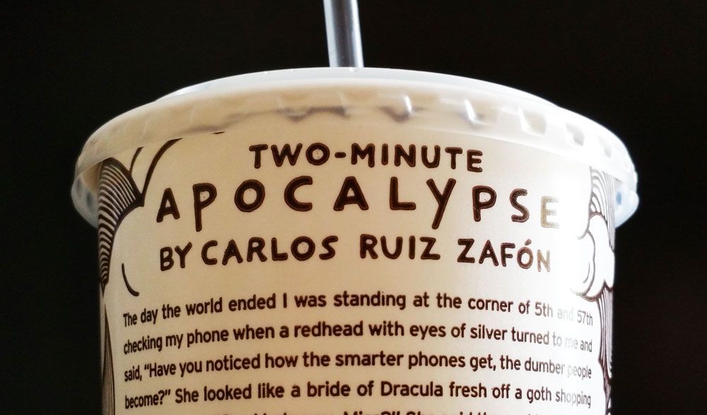 Carlos Ruiz Zafón does Chipotle